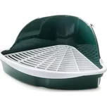 JK ANIMALS Rohová toaleta pro králíky a…