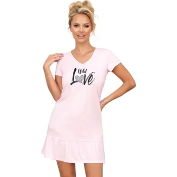 Dámská noční košile Dámská noční košile Donna Pantera Pink XL