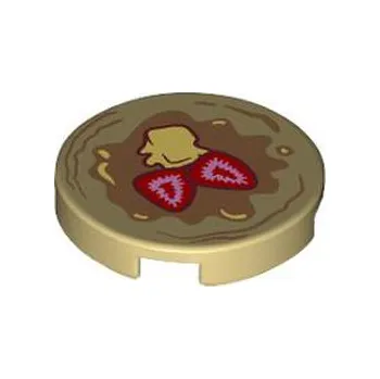 Stavebnice LEGO LEGO® PALAČINKY S JAHODAMI (2x2)