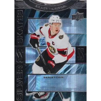 Karetní hra insert karta BRADY TKACHUK 23-24 Extended Silver Skates číslo SS-16