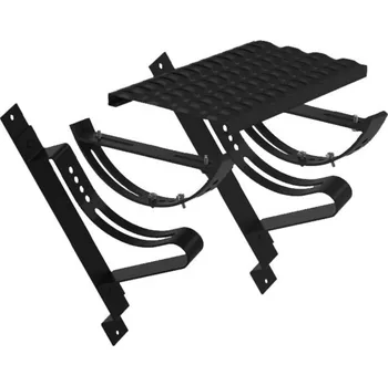 Komínová lávka 0,4m černá pro plechové tašky COROROP