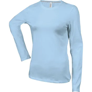 pracovní tričko Kariban Dámské tričko Kariban Long Blankytně modrá 3XL