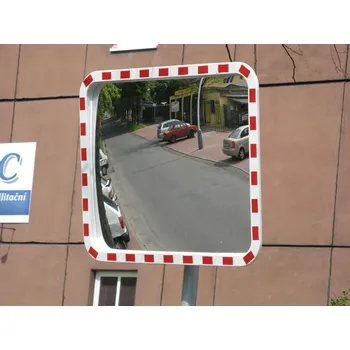 Bezpečnostní zrcadlo Corping Dopravní zrcadlo obdélníkové, venkovní, 800 x 1000 mm