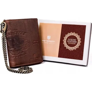 Peněženka Peněženka Peterson PTN N4C-01-HWM - hnědá