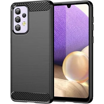 Pouzdro na mobilní telefon Carbon odolný gelový obal na mobil Samsung Galaxy A33 5G - černý