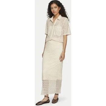 Dámská sukně Vila Pouzdrová sukně Laura 14102883 Béžová Regular Fit M