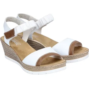Dámské sandále Rieker 61953-80 S3 bílé