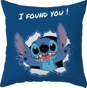 Povlak na dekorativní polštářek Povlak na polštář Lilo &amp; Stitch 45x45 cm - 6