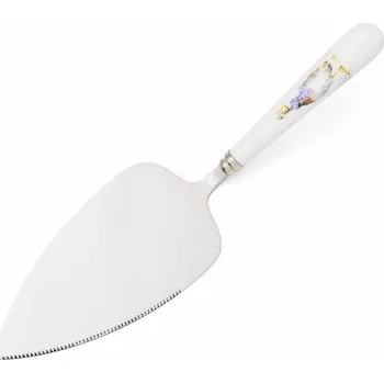 Royal Worcester Lopatka na dort s porcelánovou rukojetí Wrendale Designs "Christmas Scarves" - Husa