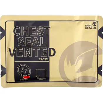 RHINO RESCUE - Transparentní hydrogelové hrudní krytí se 4-mi chlopněmi