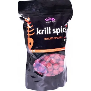 Boilies Skull Fish boilies KRILL SPICE 300 g Varianta: 24 mm