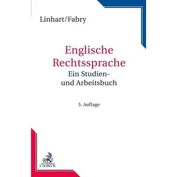 Englische Rechtssprache - Linhart, Karin [DE-EN] (2021, Měkká, Beck C. H.)