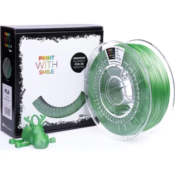 Filament Print With Smile PWS SATIN PLA - Spring GREEN - 1 kg