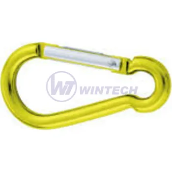 Šroub Karabina hliníková 5 x 50mm, žlutá, 1 ks NLACA05050Y