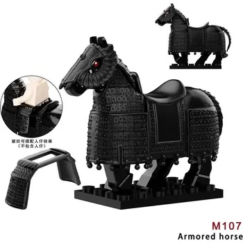 ostatní stavebnice Stavebnice středověkého rytíře s drakem a vlkem | figurky styl lego - FJM107-1PC