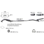 Výfuková trubka ERNST 310437