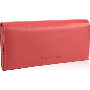 Bugatti dámská kožená praktická peněženka - červená