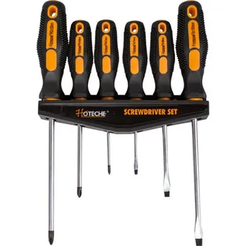 Sada šroubováků SL a PH, 6 ks - HT241106