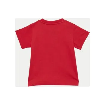 Pánské tričko adidas T-Shirt Trefoil IX5115 Červená Regular Fit 3_6M