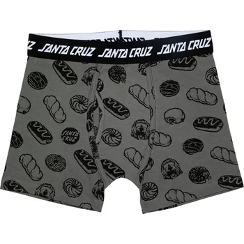 Boxerky santa cruz Pánské trenky mccoy donut dog boxer brief black