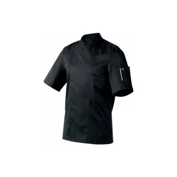 Gastro oděv Nero rondon, černý, kr. rukáv, velikost XS