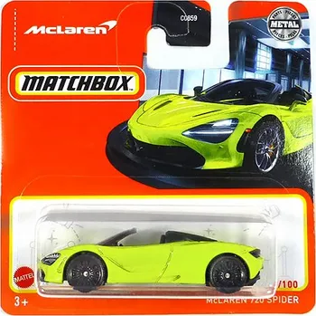 autíčko McLaren 720S Spider 2019 1:64 - MATCHBOX McLaren 720 Spider - model auta