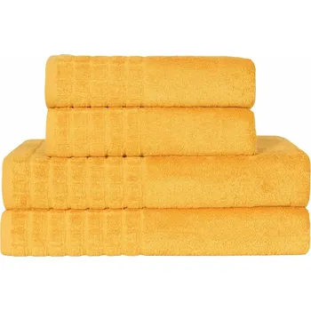 Ručník Forbyt Modalový ručník nebo osuška, Modal, žlutá Ručníky: 70 x 140 cm