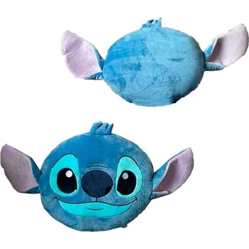Polštář Modrý sametový polštář Lilo and Stitch Velikost: ONE SIZE