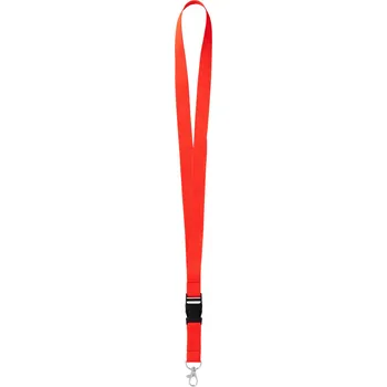 Reklamní Devent lanyard, červená