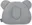 Sleepee Mušelínový fixační polštář 30 x 25 cm, tmavě šedý