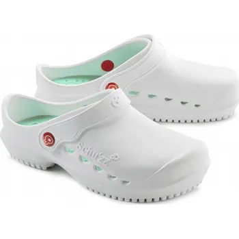 Dámská zdravotní obuv Schu'zz / Mbargo Sarl Francie Schu'zz - Dámská pracovní obuv, Protec 0131, bílá mořská - modrá Velikost: 39