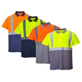 Dvoubarevná reflexní polokošile