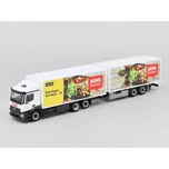 Mercedes-Benz Classicspace 2.3 HZ REWE 1:87 - Herpa Mercedes Classicspace 2.3 HZ s přívěsem - sběratelský model 1/87