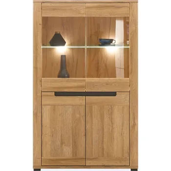 police Kredenc KITONGO 4, dub granson/grafit + vyzvednutí ZDARMA