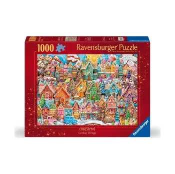 Puzzle Ravensburger Weihnachtsplätzchendorf 1000 Teile Puzzle (NL)