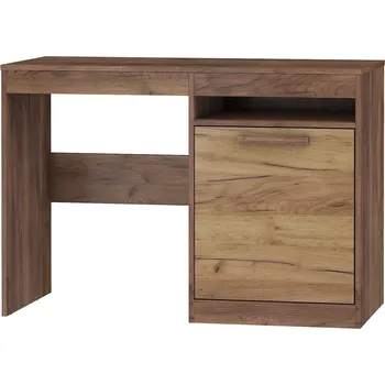 Psací stůl Psací stůl GATTON s dvířky, craft tobaco/craft zlatý, 5 let záruka + vyzvednutí ZDARMA