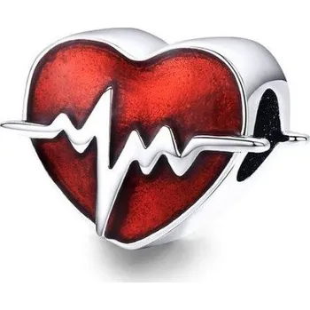 Přívěsek Přívěskynakrk.cz Stříbrný přívěsek HEART BEAT