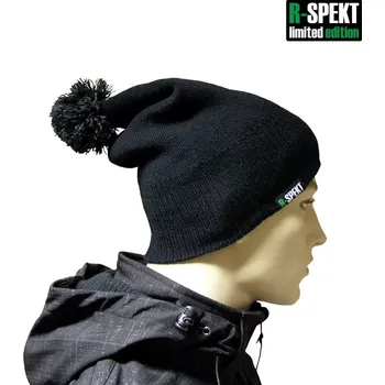 Čepice R-SPEKT Kulich pompom DUO beanie style černý