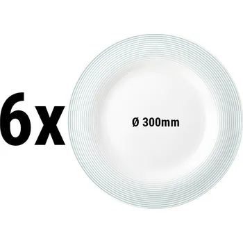 Talíř G.Gastro SELTMANN WEIDEN | Flat Porcelain Dinner Plate Ø 300 mm – Arctic Blue – High-Gloss