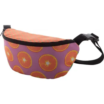 Outdoorové zavazadlo Reklamní CreaWaist RFID ledvinka RPET na zakázku, černá