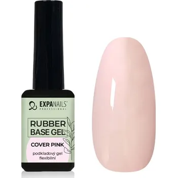 Umělé nehty UV/LED gel Rubber base - Cover Pink 11 ml