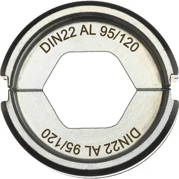 Krimpovací kleště MILWAUKEE Krimpovací čelisti DIN22 AL 95/120