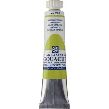 Speciální výtvarná barva TALENS Kvašová barva Gouache Extra Fine - 243 Greenish Yellow Objem: 20 ml