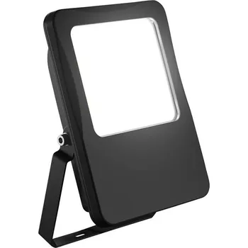 Lampička BEGA RZB HB 450 LED venkovní reflektor IP65 5 500lm - Délka připojovacího kabelu 50 cm černá, čirá LED 50 W celkem - Doprava zdarma