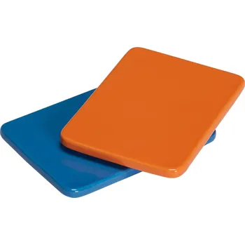 Šperkovnice Hübsch, Dekorativní podnosy Amare 10 x 15 cm modrý a oranžový 2 ks - Formadore