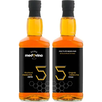 Medovina Medovina Elisa - dárek k 55. narozeninám 2x 0,5 l 11%