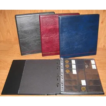 Album na mince TGW 268 - desky + 20 ks listů červené