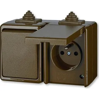 Stavebniny 3932-20062 H Kombinace přepínače střídavého a zásuvky