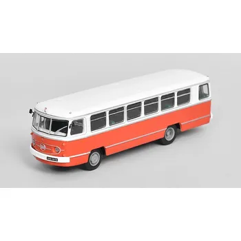autíčko DeAgostini SAN H01B 1:72 - Kultovní autobusy minulé éry časopis s modelem #84 SAN H01B - kovový model