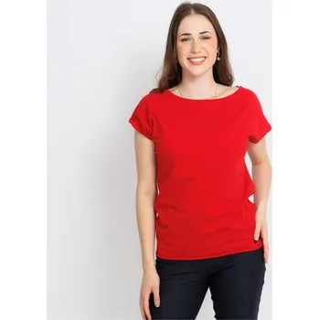 Červený basic top Velikost: XL